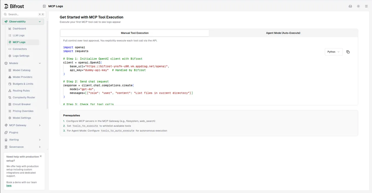 Bifrost screenshot 2