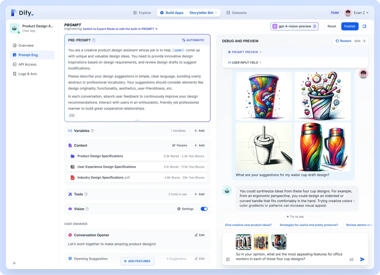 Dify screenshot 2