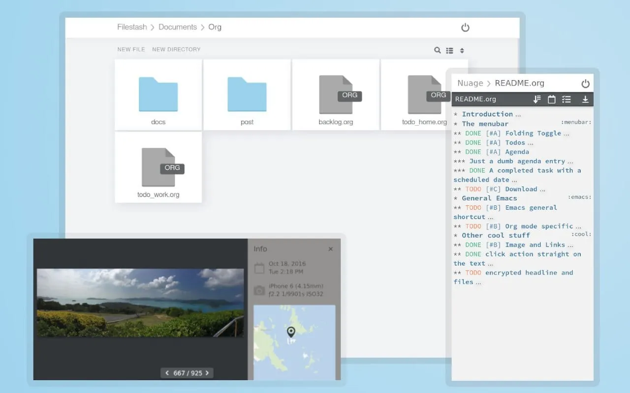 Filestash screenshot 2