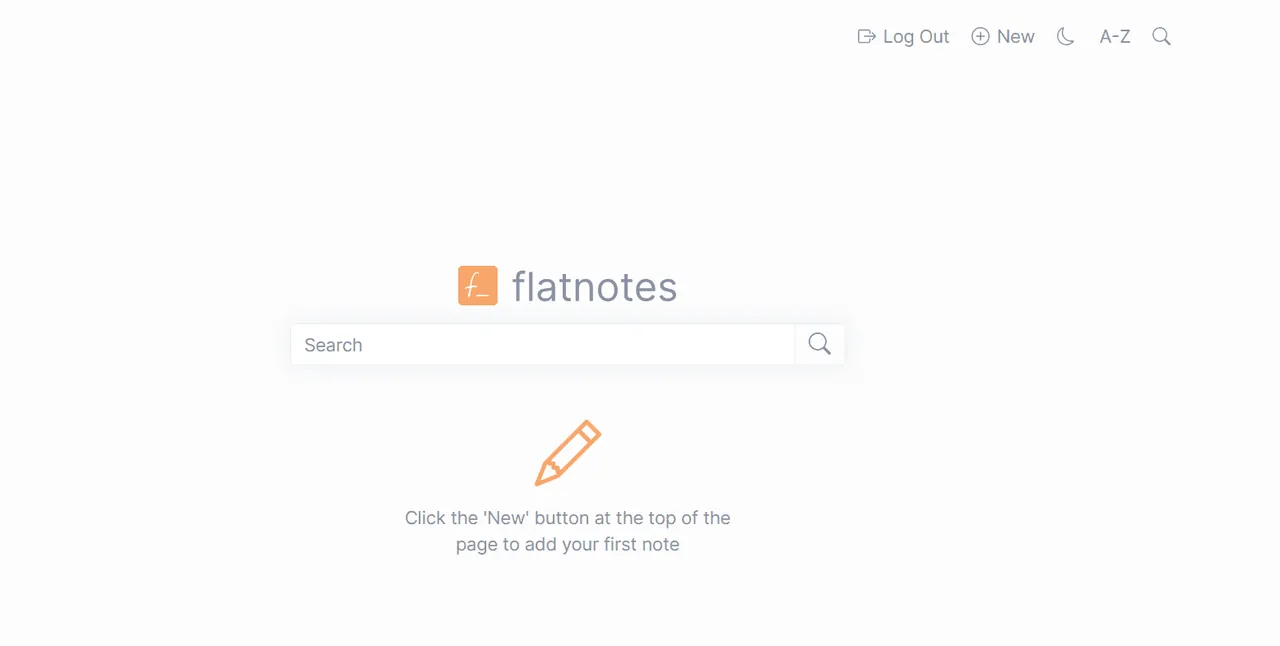 Flatnotes screenshot 2