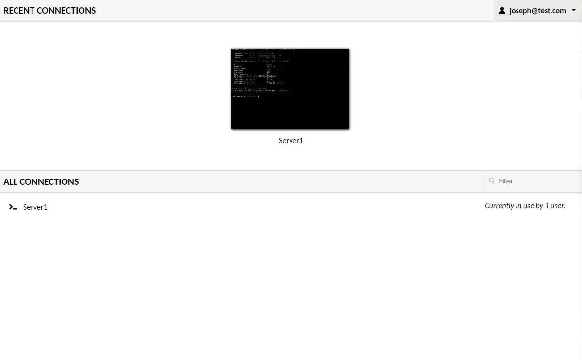 Guacamole screenshot 2