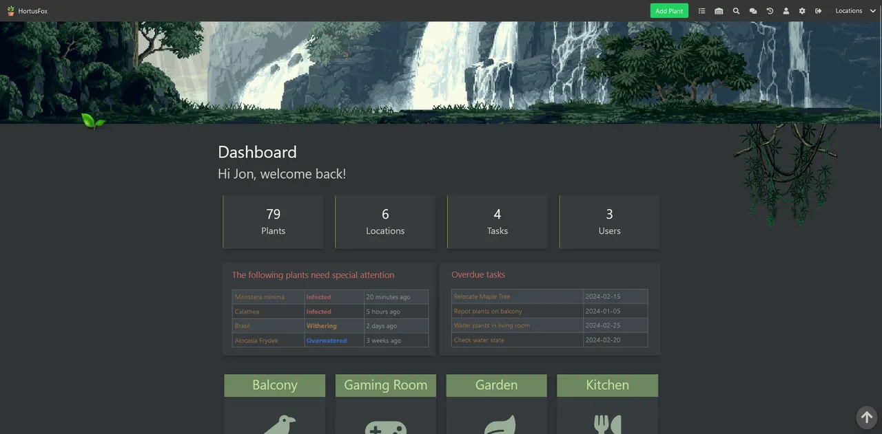 HortusFox screenshot 2