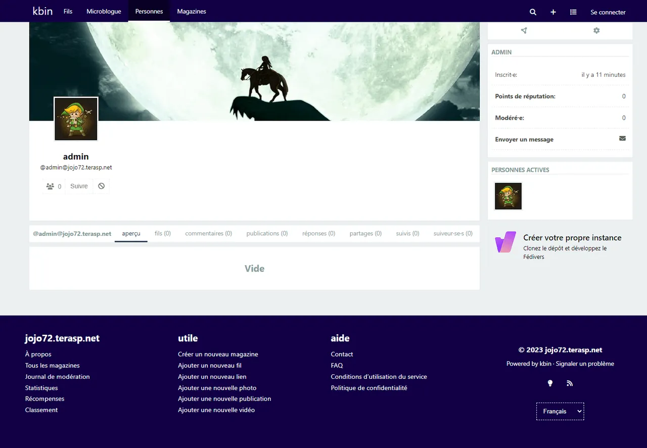 KBIN interface