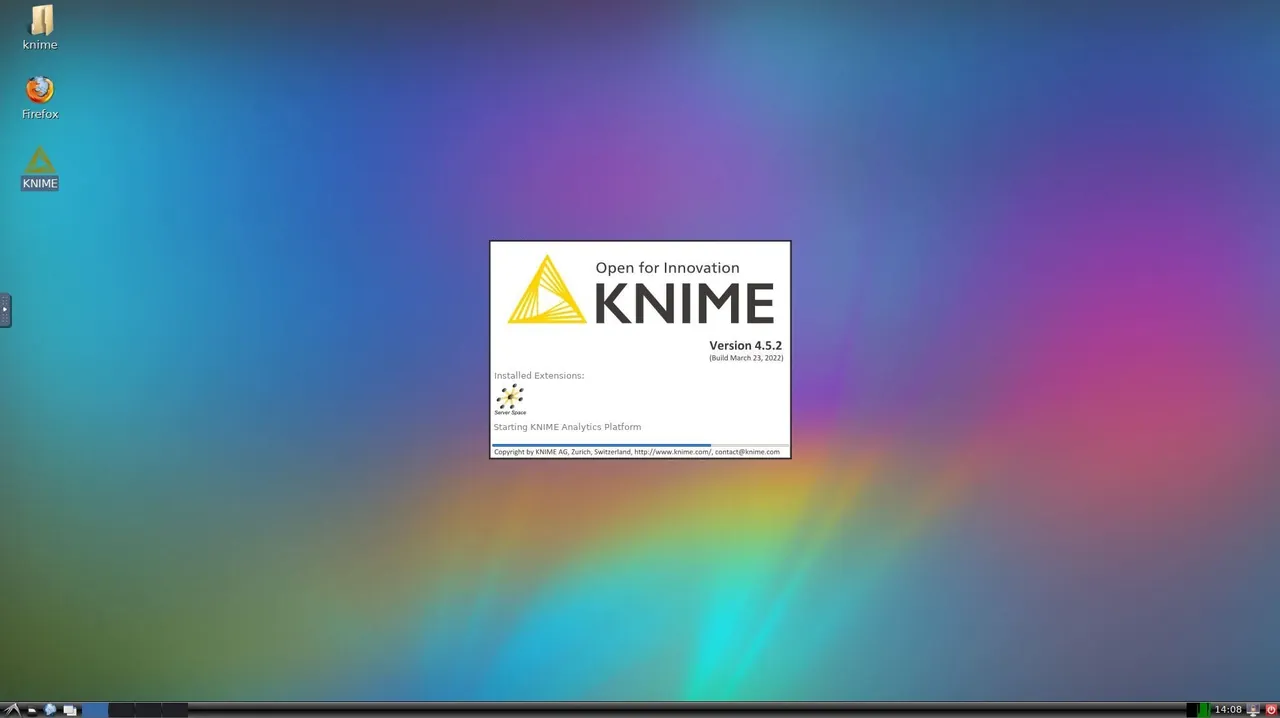 Knime interface