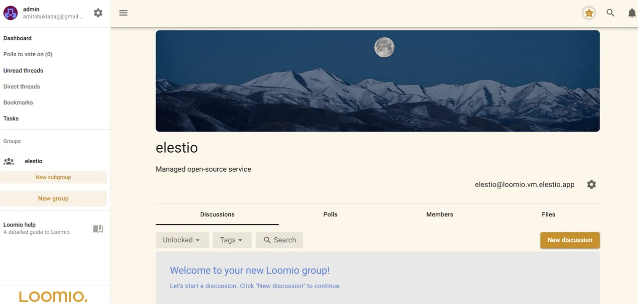 Loomio screenshot 2