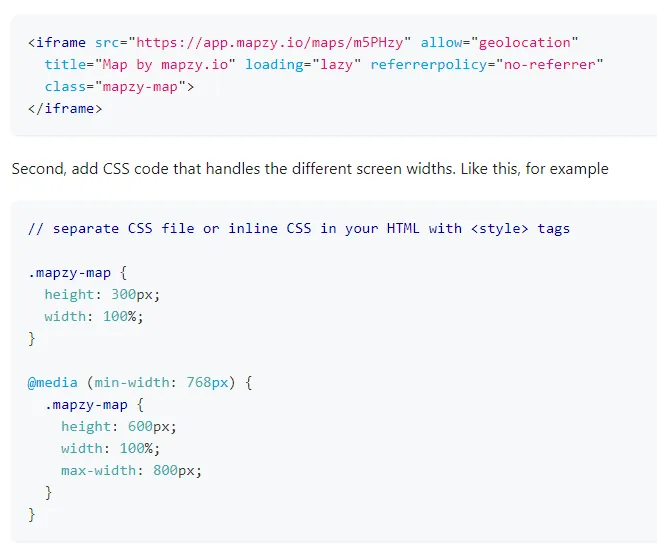 Mapzy screenshot 2