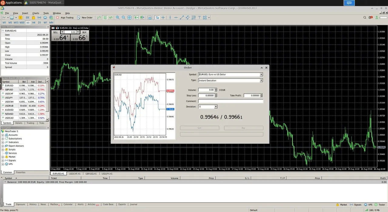 MetaTrader5 screenshot 2