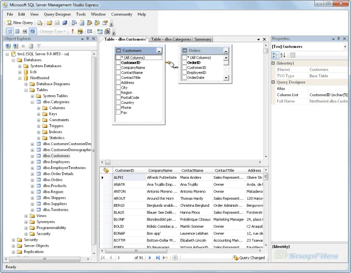 MSSQL interface