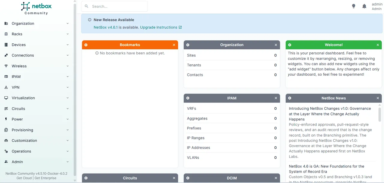NetBox screenshot 2