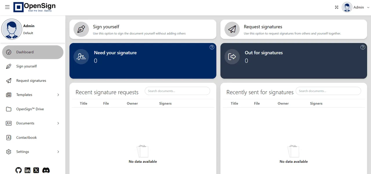OpenSign screenshot 2