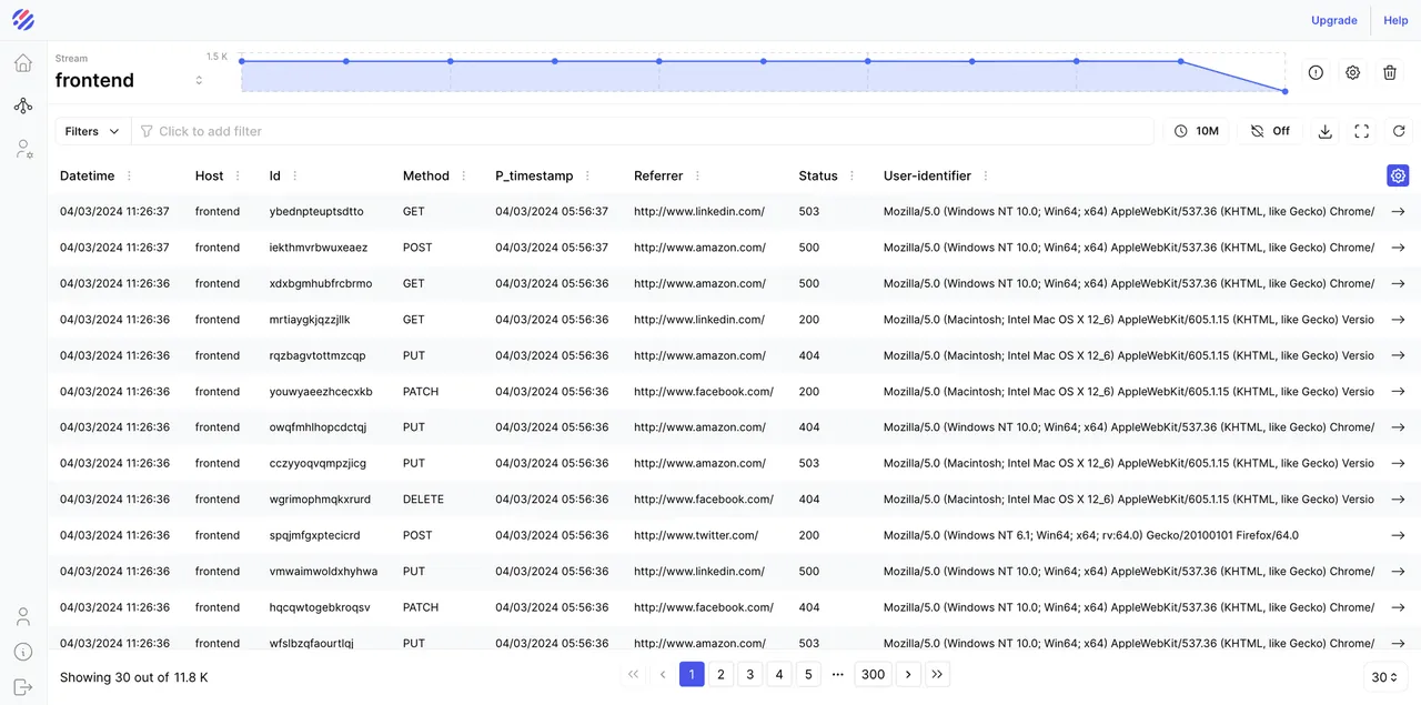 Parseable screenshot 2