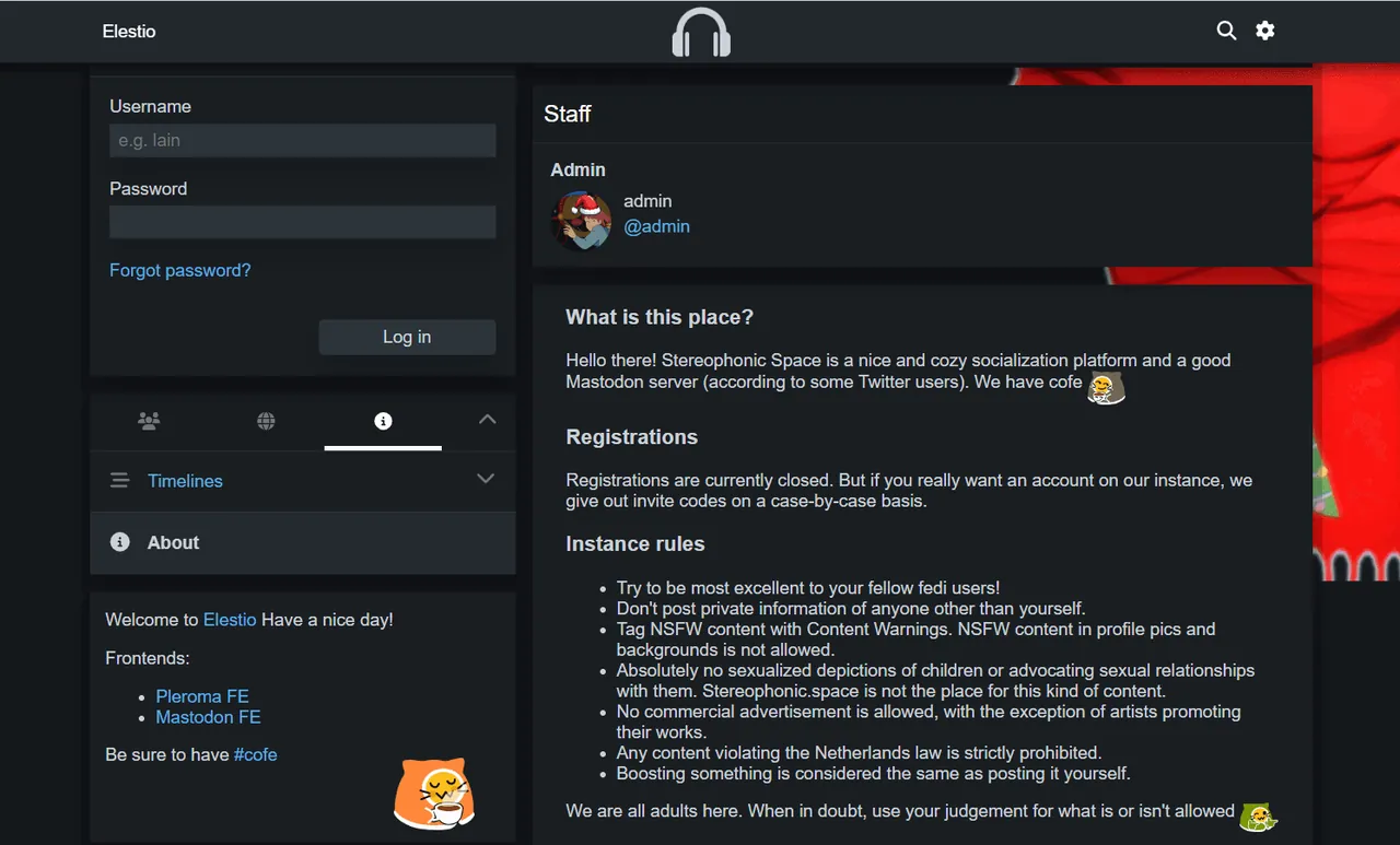 Pleroma screenshot 2