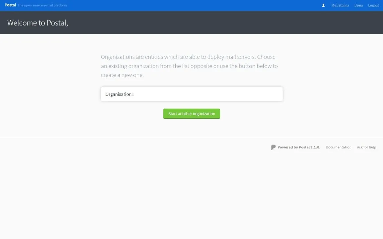 Postal interface