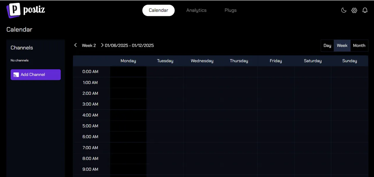 Postiz screenshot 2