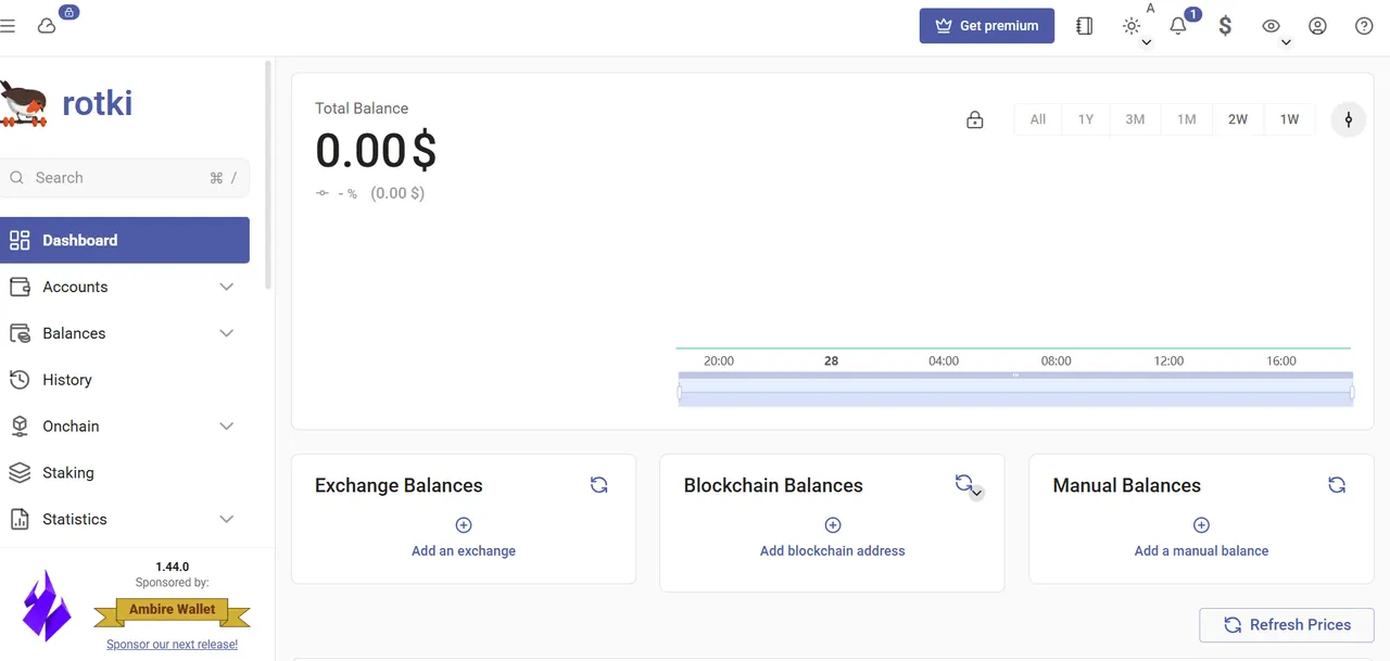 Rotki screenshot 2