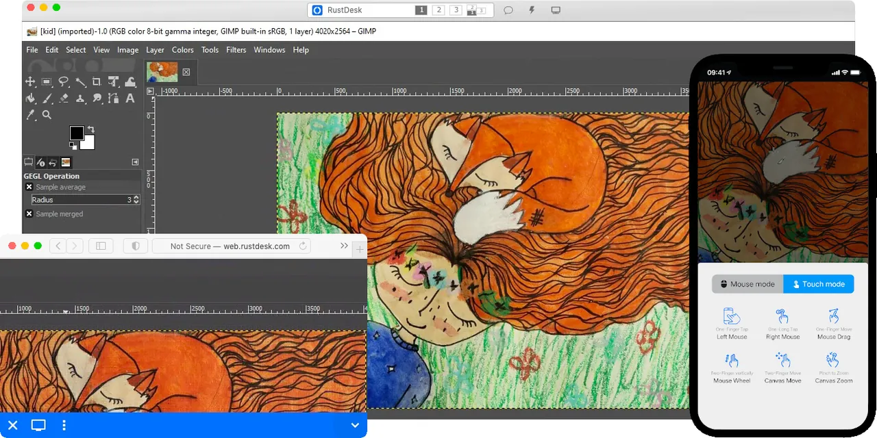 RustdeskServer screenshot 2