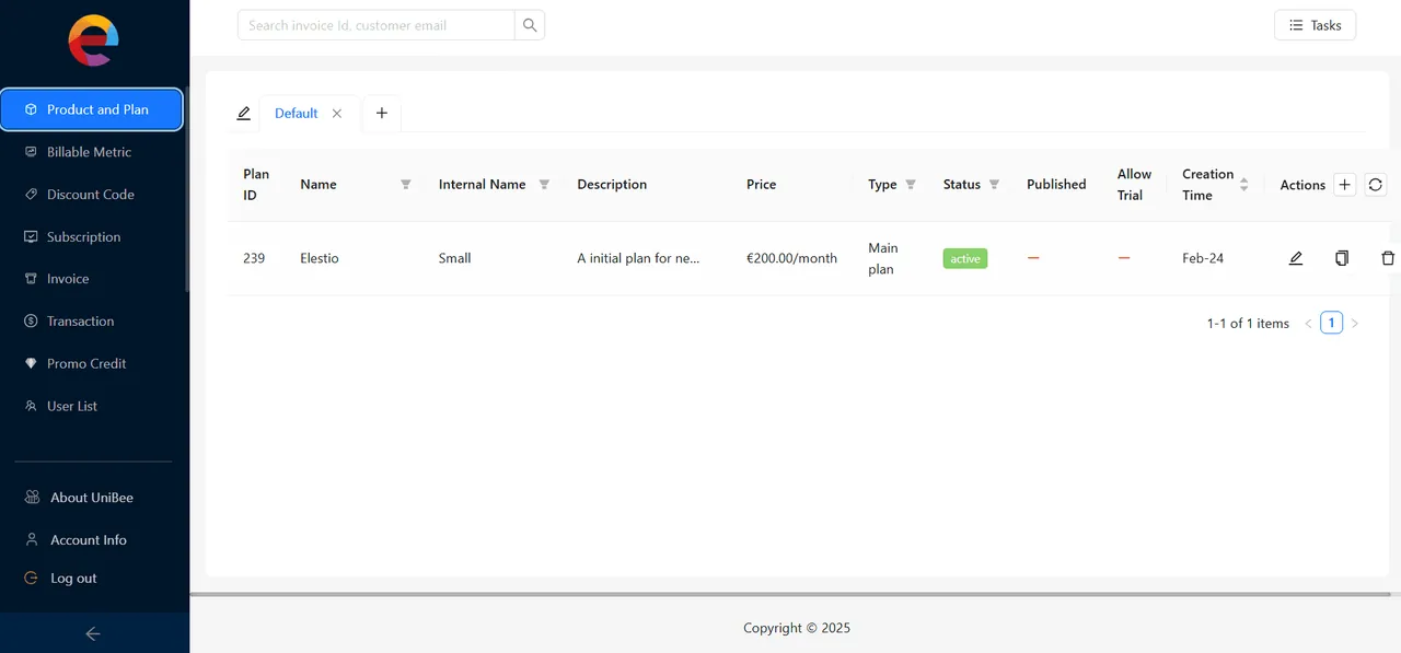 UniBee screenshot 2