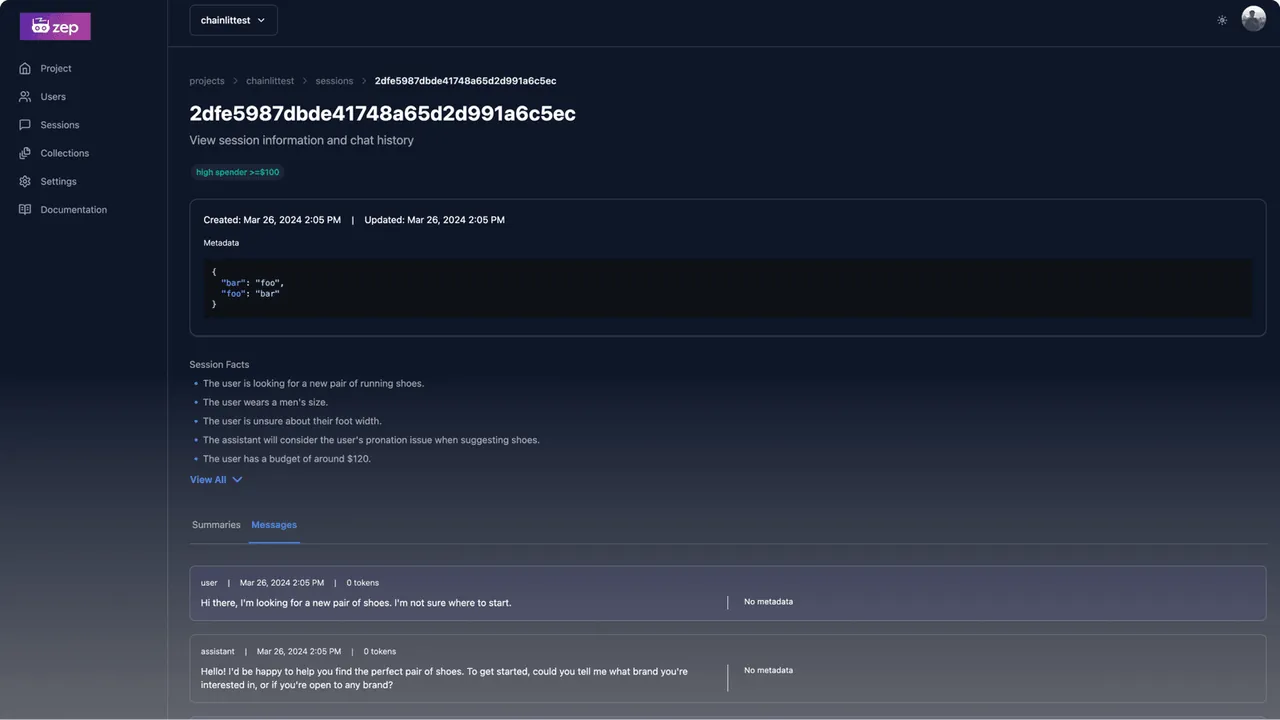 Zep screenshot 2